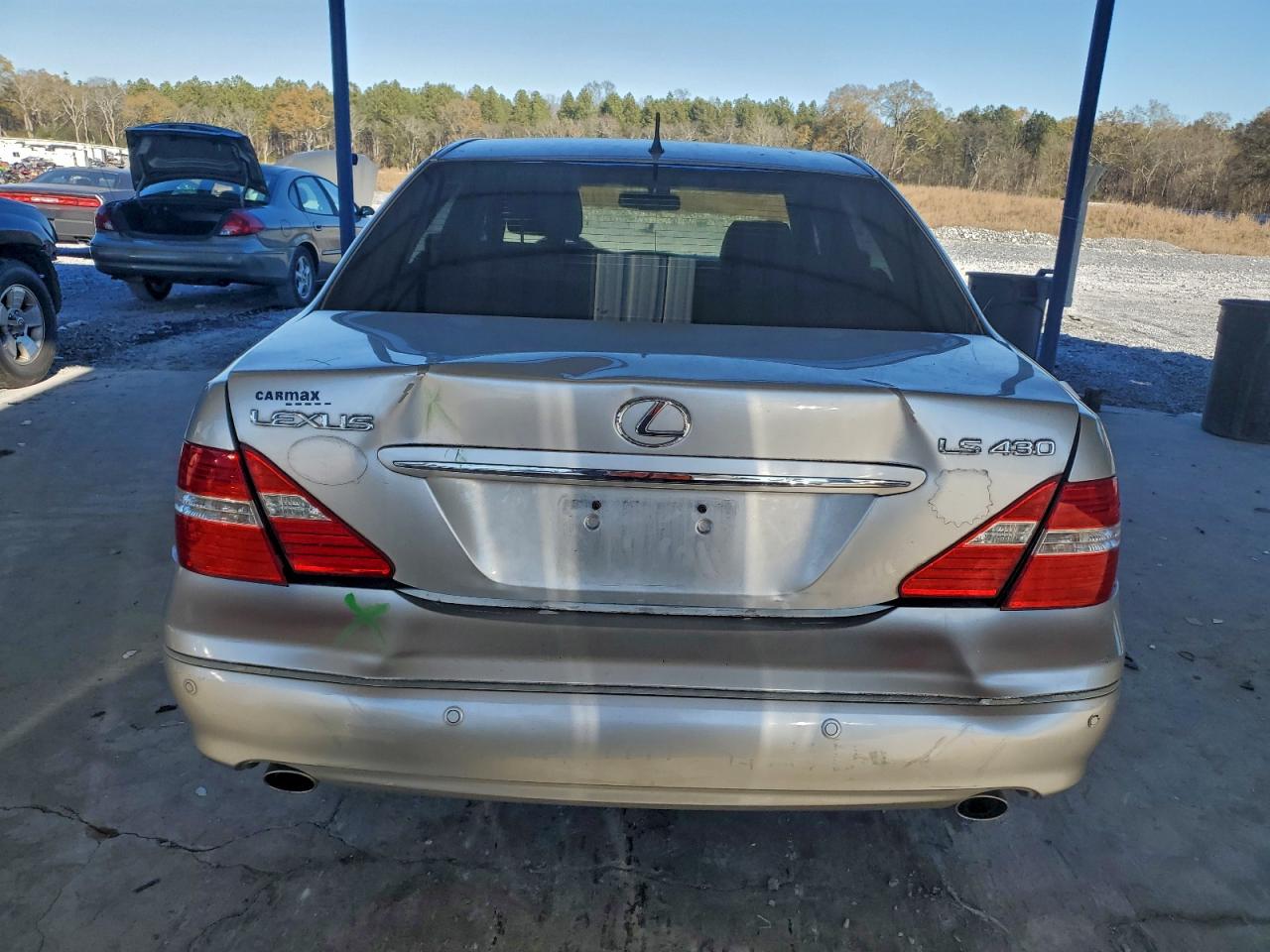 2006 Lexus Ls 430 Silver vin: JTHBN36F265050867