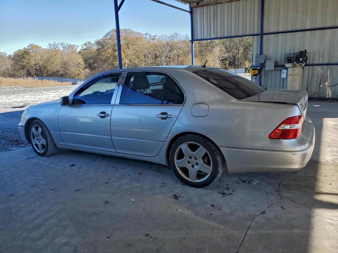 2006 Lexus Ls 430 Silver vin: JTHBN36F265050867