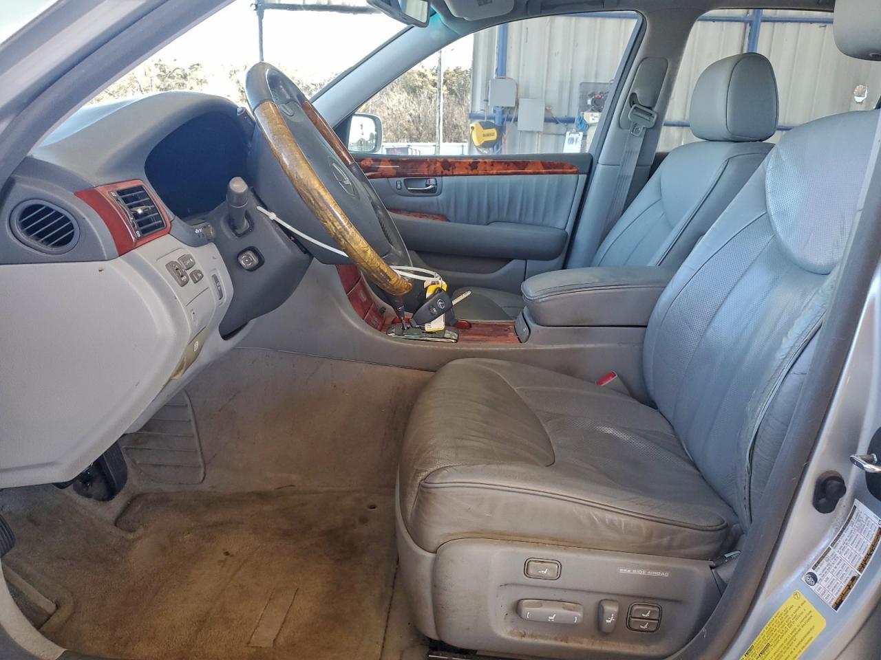 2006 Lexus Ls 430 Silver vin: JTHBN36F265050867