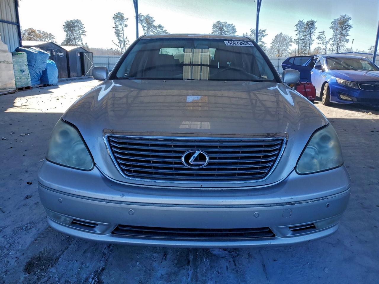 2006 Lexus Ls 430 Silver vin: JTHBN36F265050867