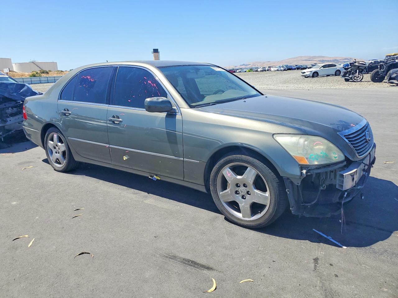 2006 Lexus Ls 430 Green vin: JTHBN36F265053204