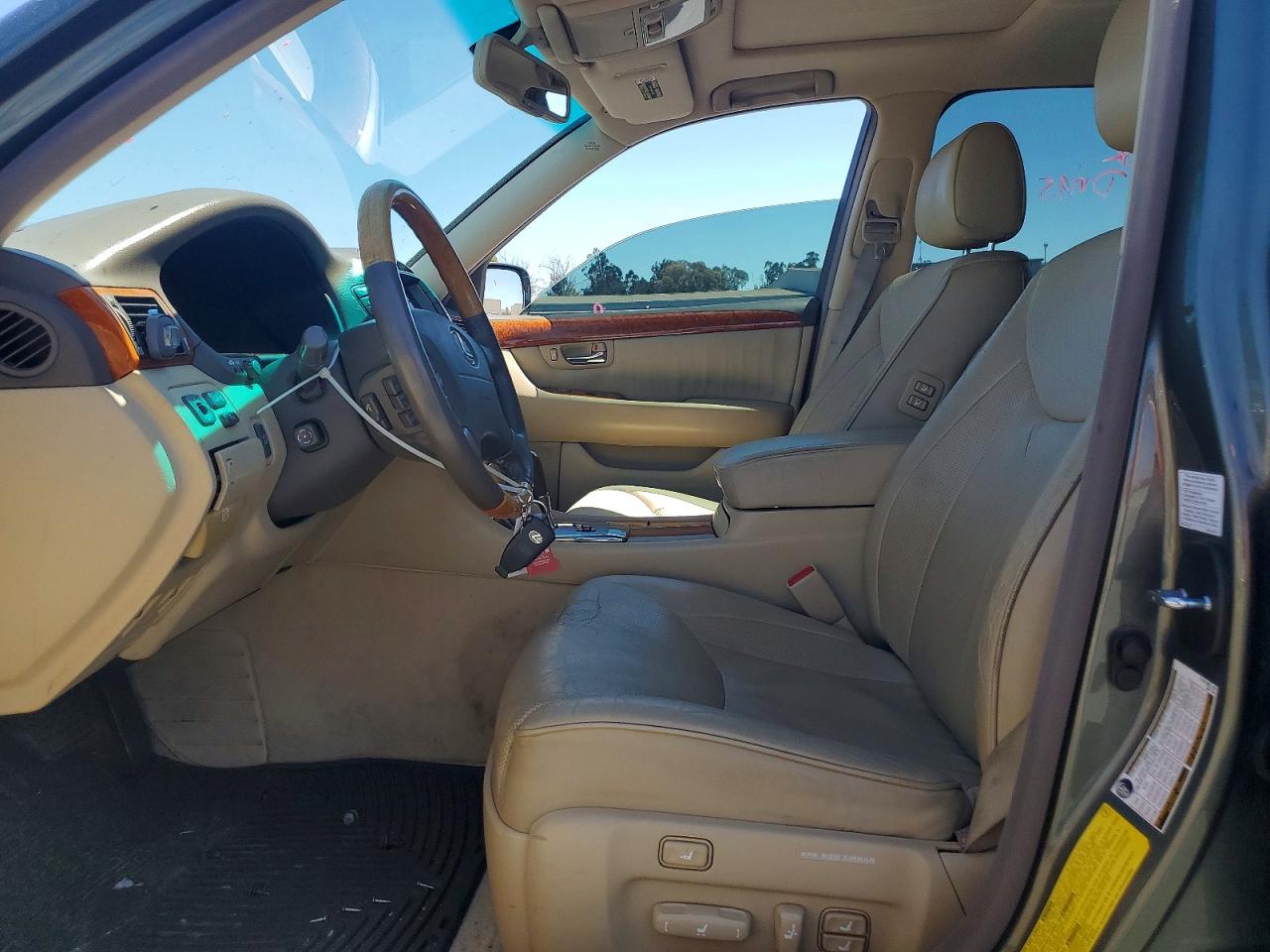 2006 Lexus Ls 430 Green vin: JTHBN36F265053204