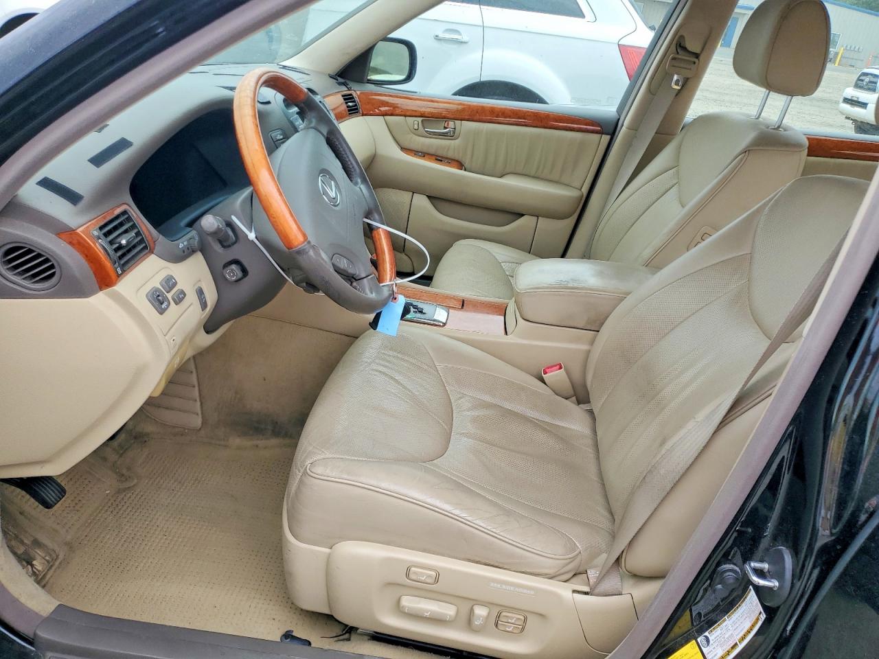 2004 Lexus Ls 430 Black vin: JTHBN36F340138806