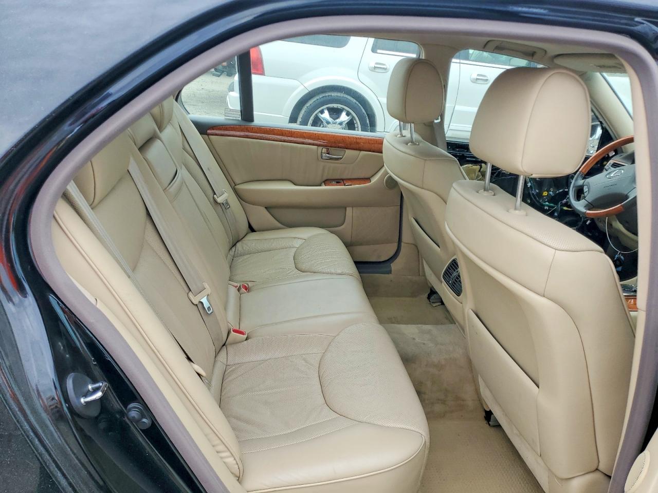 2004 Lexus Ls 430 Black vin: JTHBN36F340138806