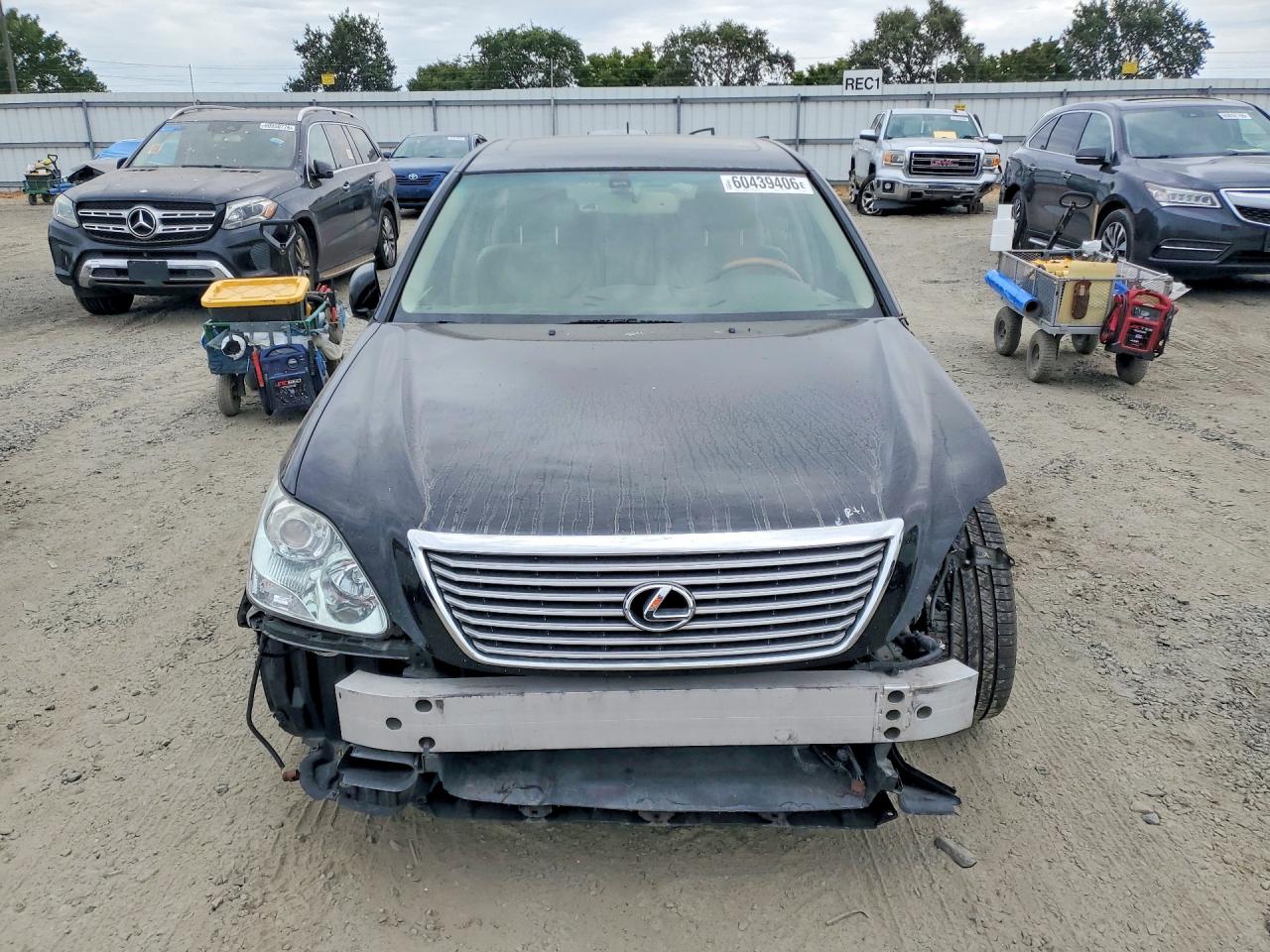 2004 Lexus Ls 430 Black vin: JTHBN36F340138806