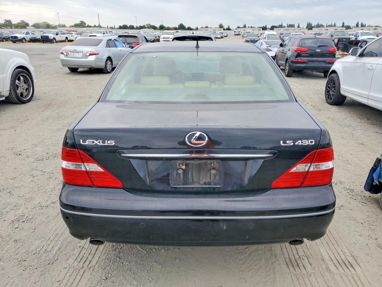 2004 Lexus Ls 430 Black vin: JTHBN36F340138806