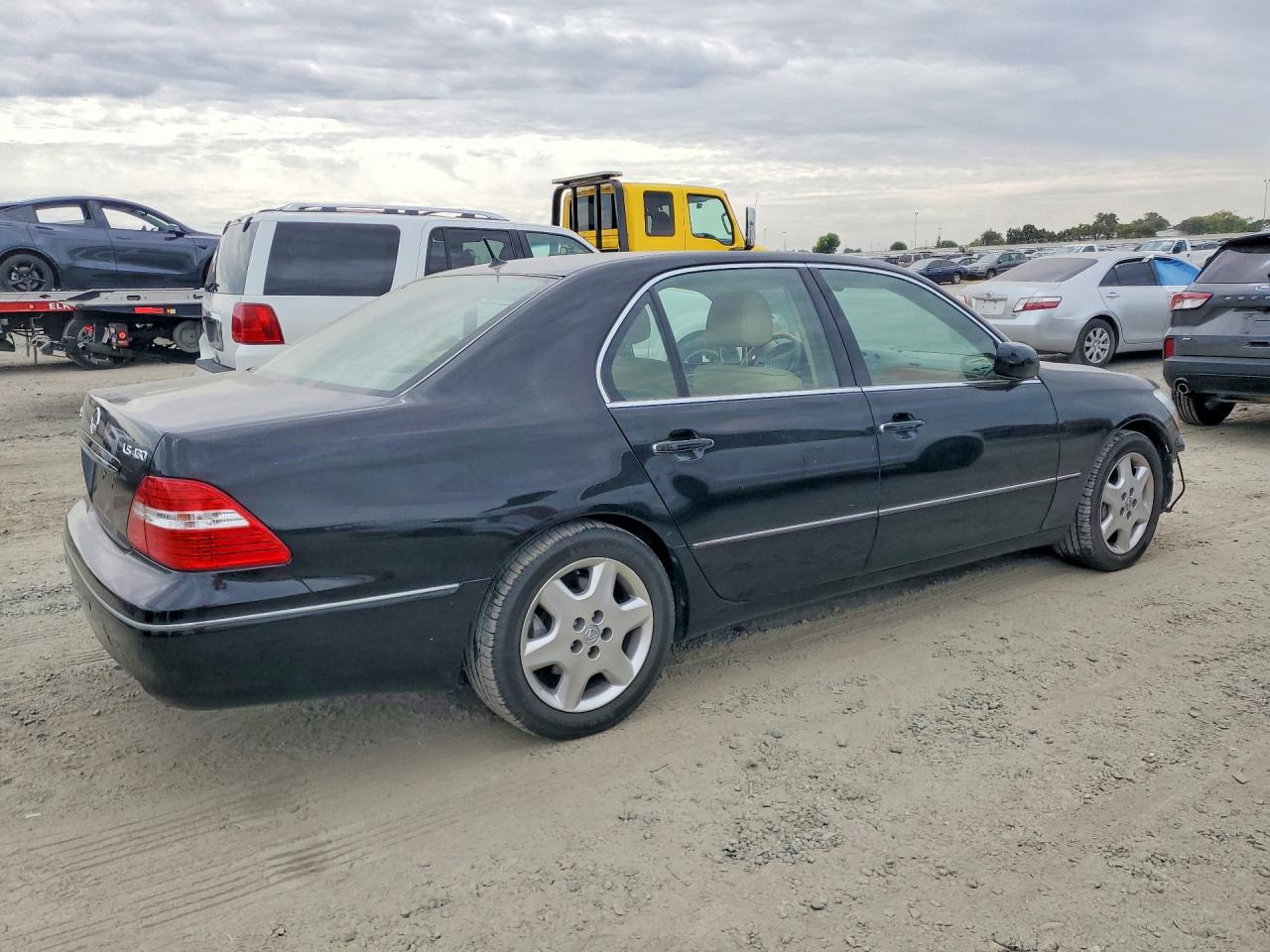 2004 Lexus Ls 430 Black vin: JTHBN36F340138806
