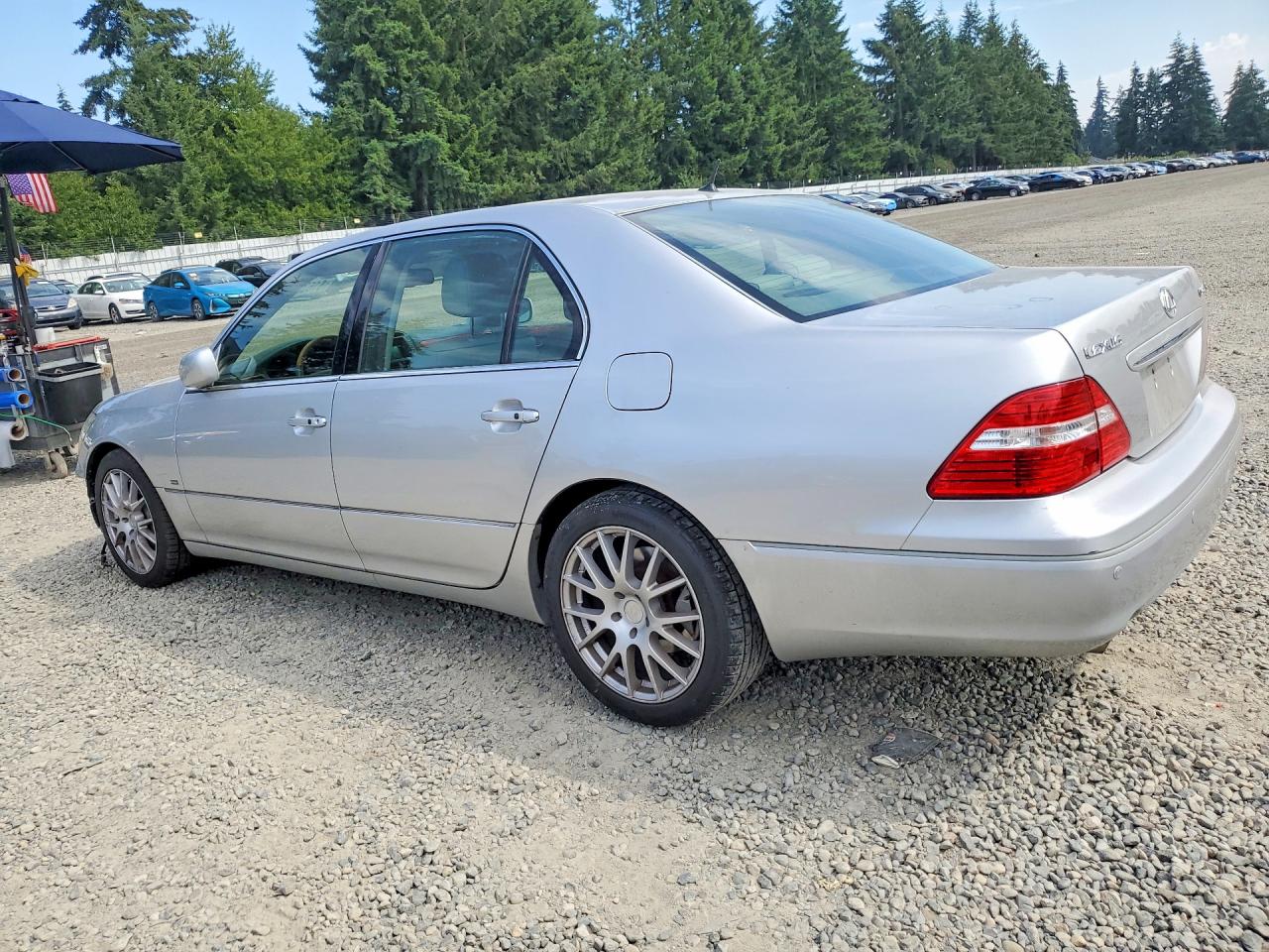 2004 Lexus Ls 430 Silver vin: JTHBN36F340160255