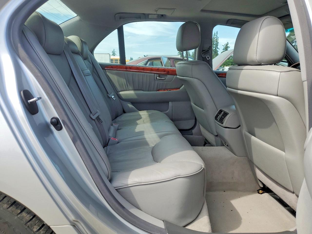 2004 Lexus Ls 430 Silver vin: JTHBN36F340160255