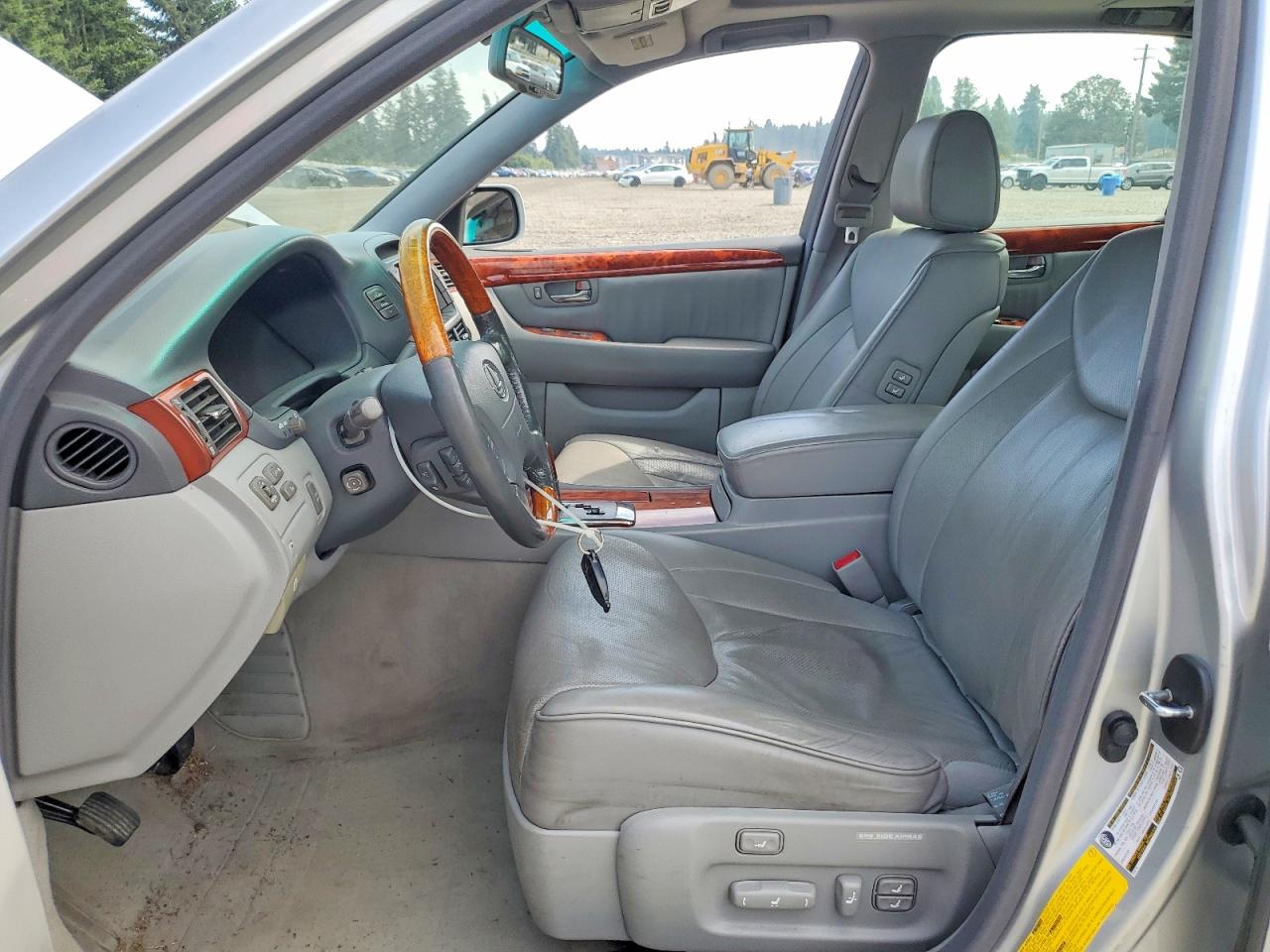 2004 Lexus Ls 430 Silver vin: JTHBN36F340160255