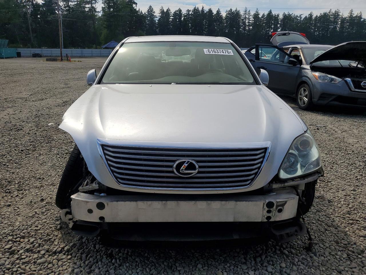 2004 Lexus Ls 430 Silver vin: JTHBN36F340160255