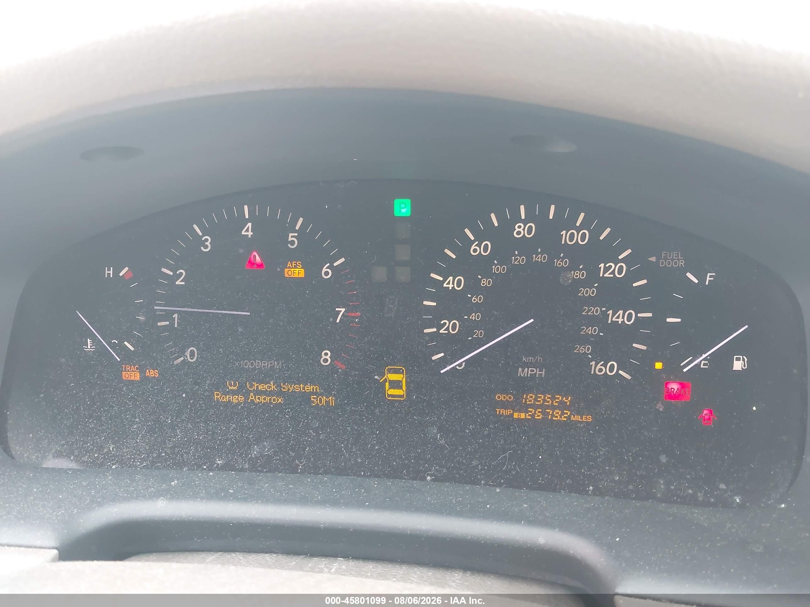 2004 Lexus Ls 430 Gold vin: JTHBN36F340172034