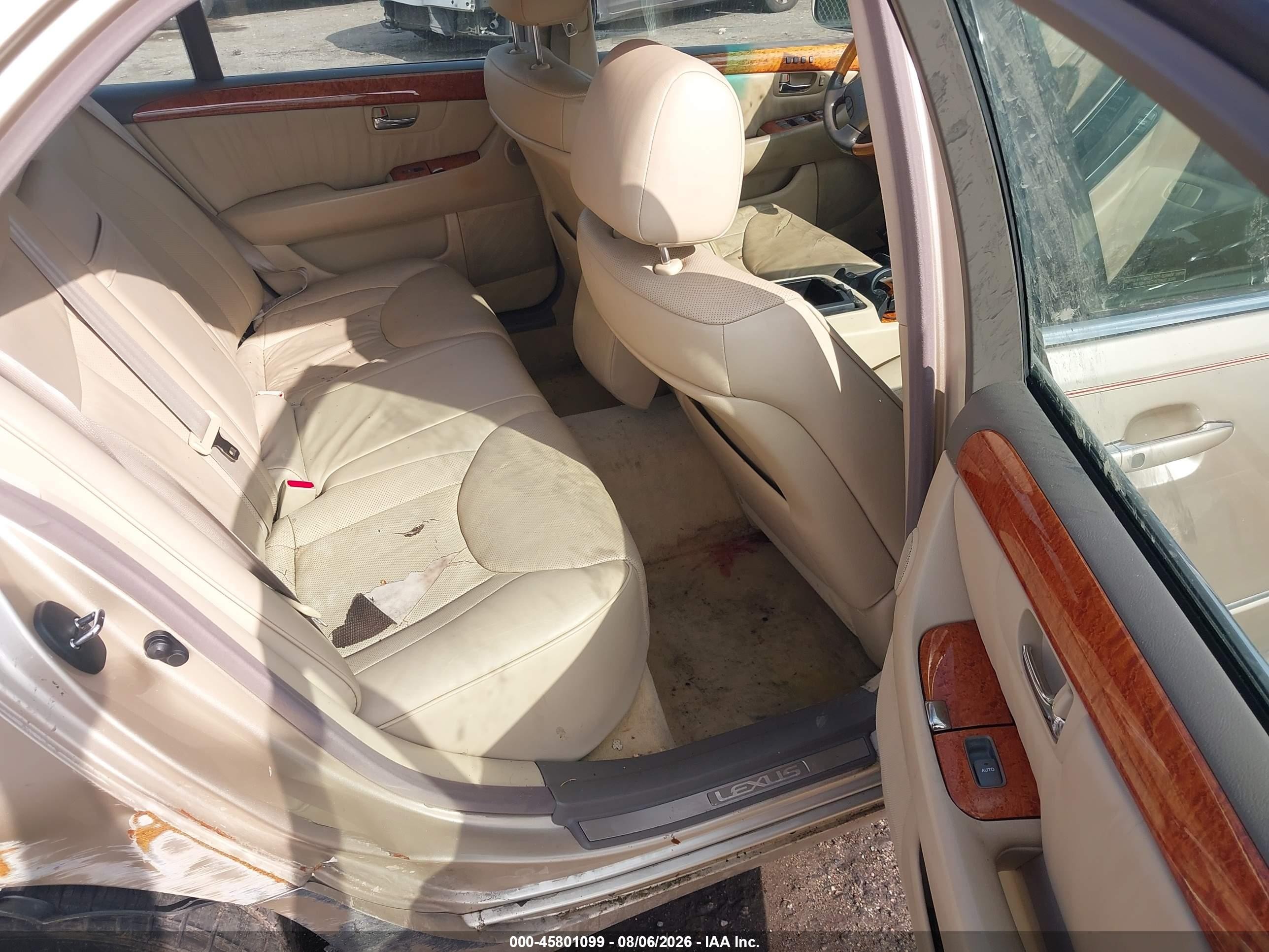 2004 Lexus Ls 430 Gold vin: JTHBN36F340172034