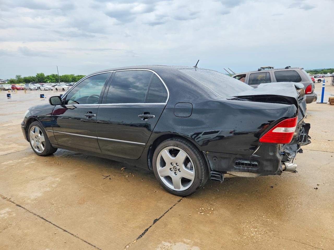 2005 Lexus Ls 430 Black vin: JTHBN36F350174559