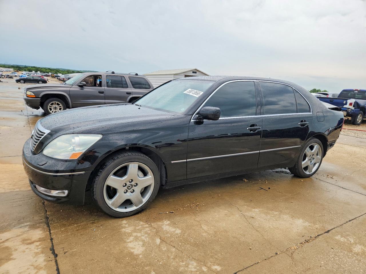 2005 Lexus Ls 430 Black vin: JTHBN36F350174559