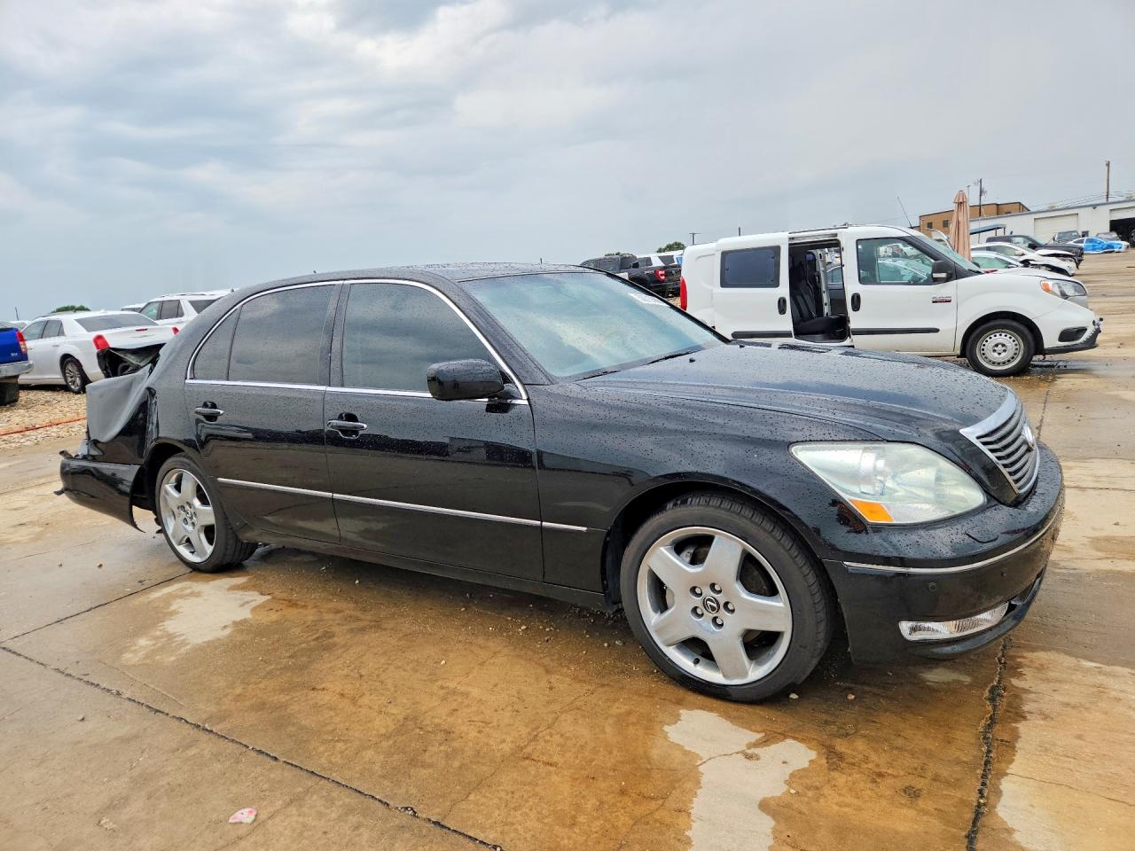 2005 Lexus Ls 430 Black vin: JTHBN36F350174559
