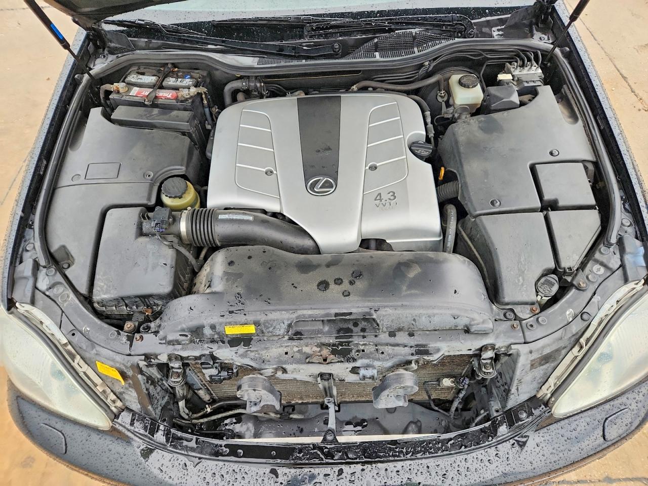 2005 Lexus Ls 430 Black vin: JTHBN36F350174559