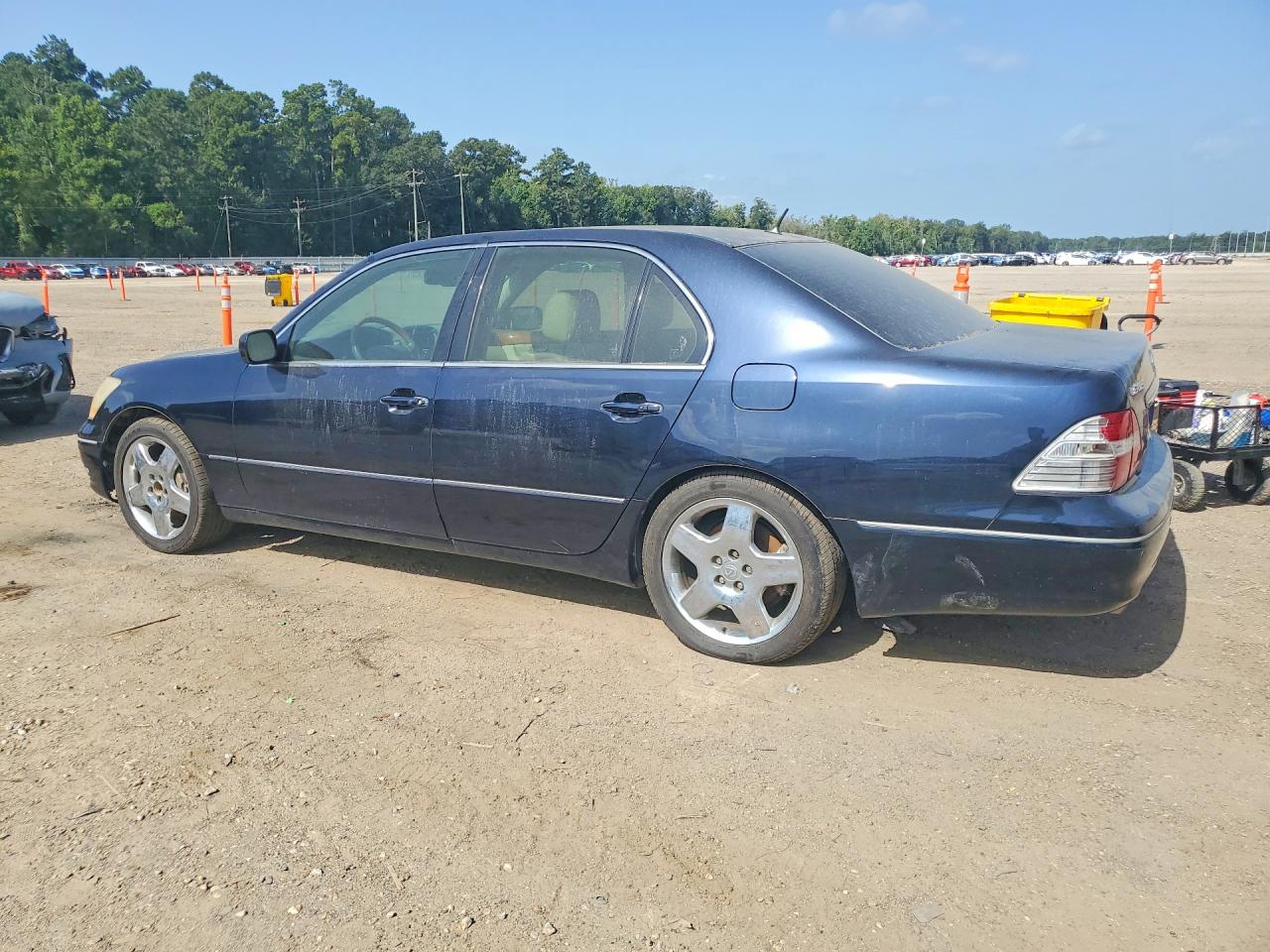 2005 Lexus Ls 430 Синий vin: JTHBN36F350174738