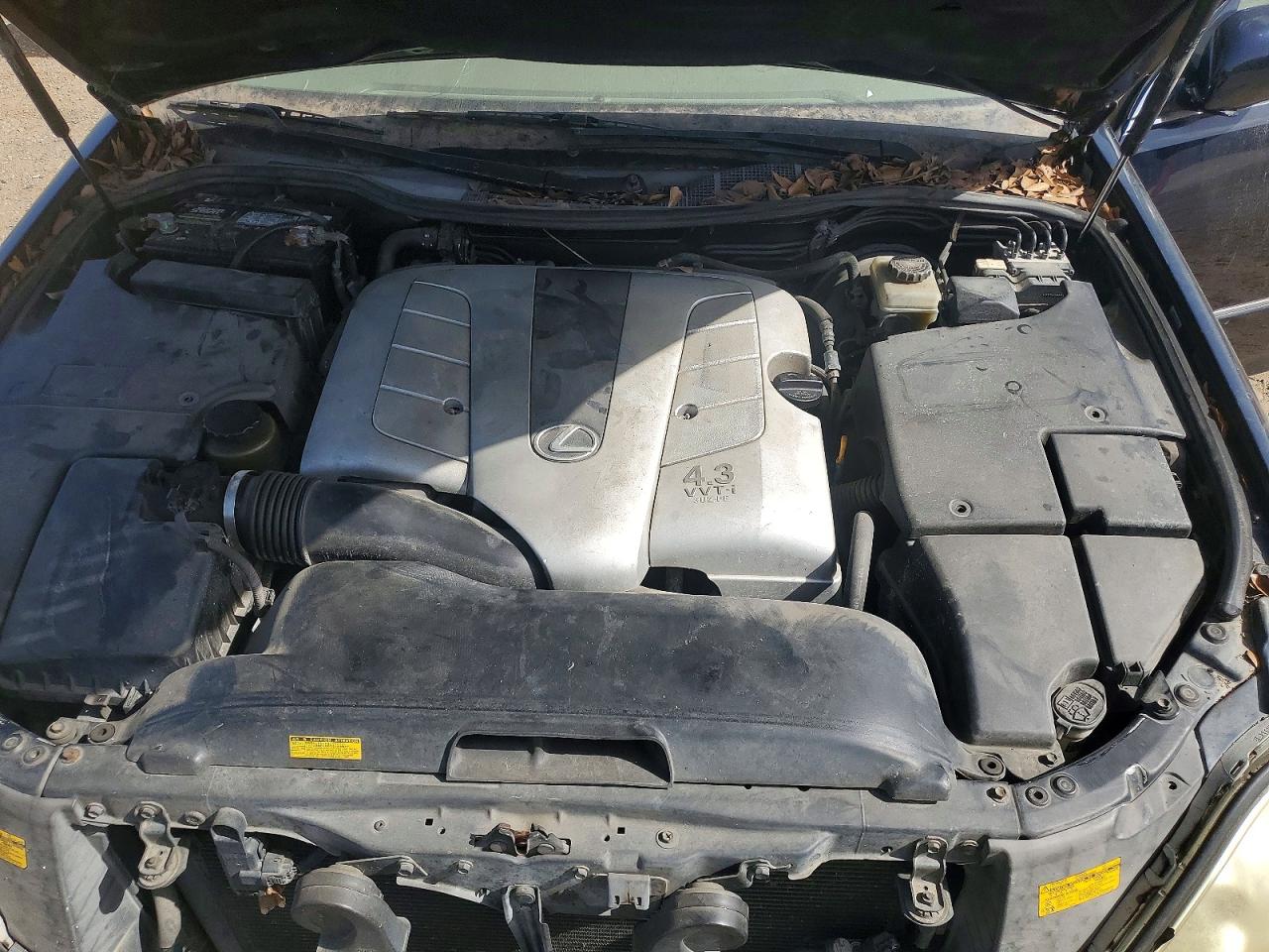 2005 Lexus Ls 430 Синий vin: JTHBN36F350174738