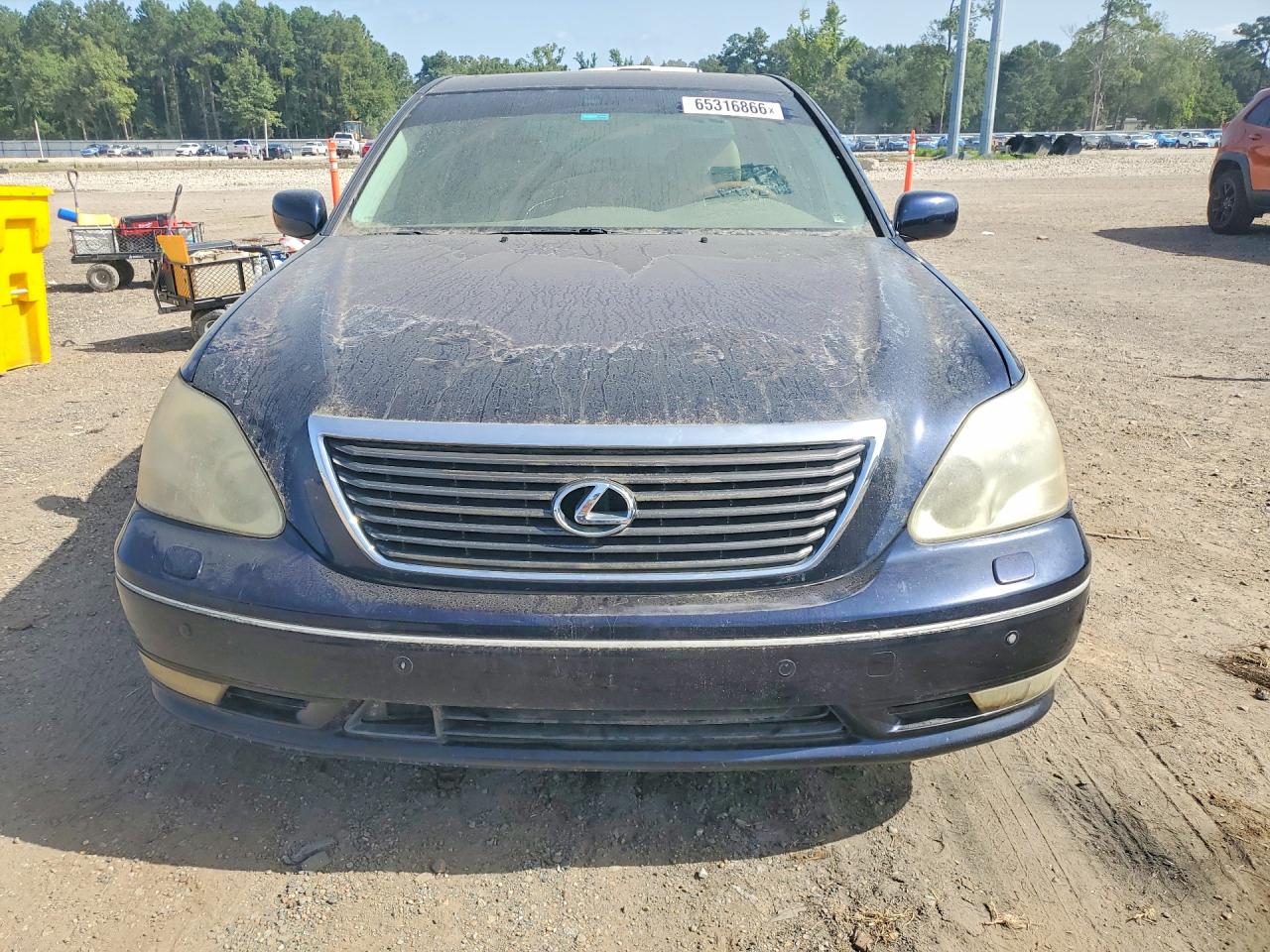 2005 Lexus Ls 430 Синий vin: JTHBN36F350174738