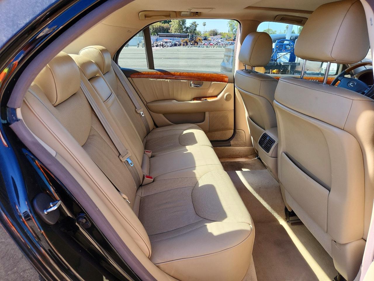 2005 Lexus Ls 430 Black vin: JTHBN36F350177364
