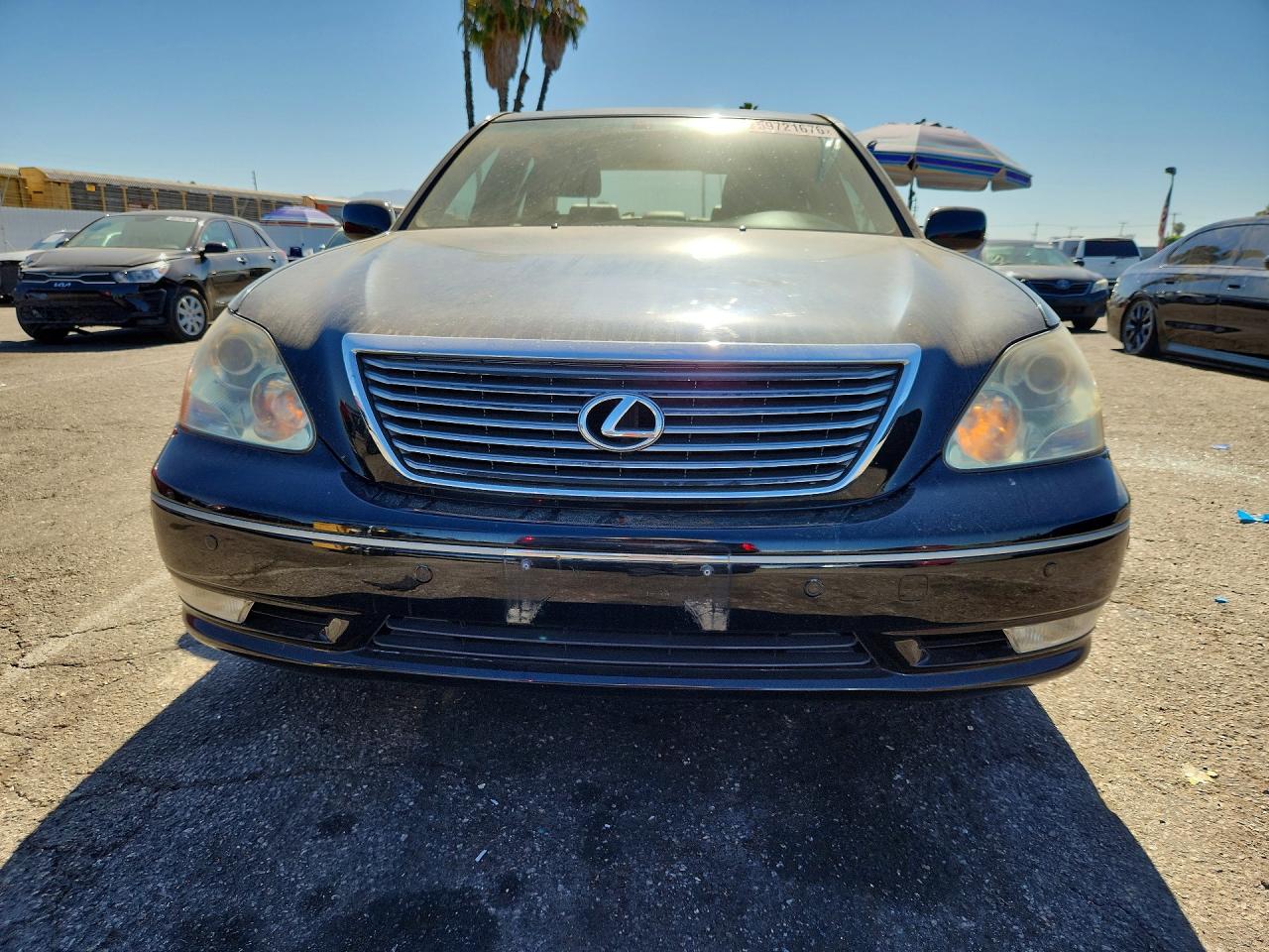 2005 Lexus Ls 430 Black vin: JTHBN36F350177364