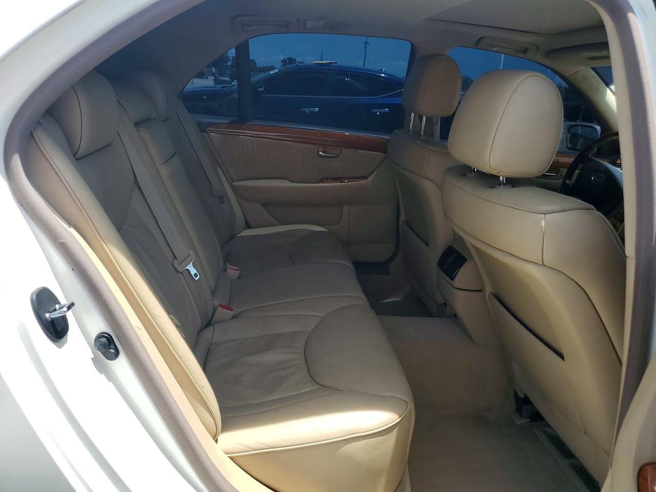 2005 Lexus Ls 430 White vin: JTHBN36F355017732