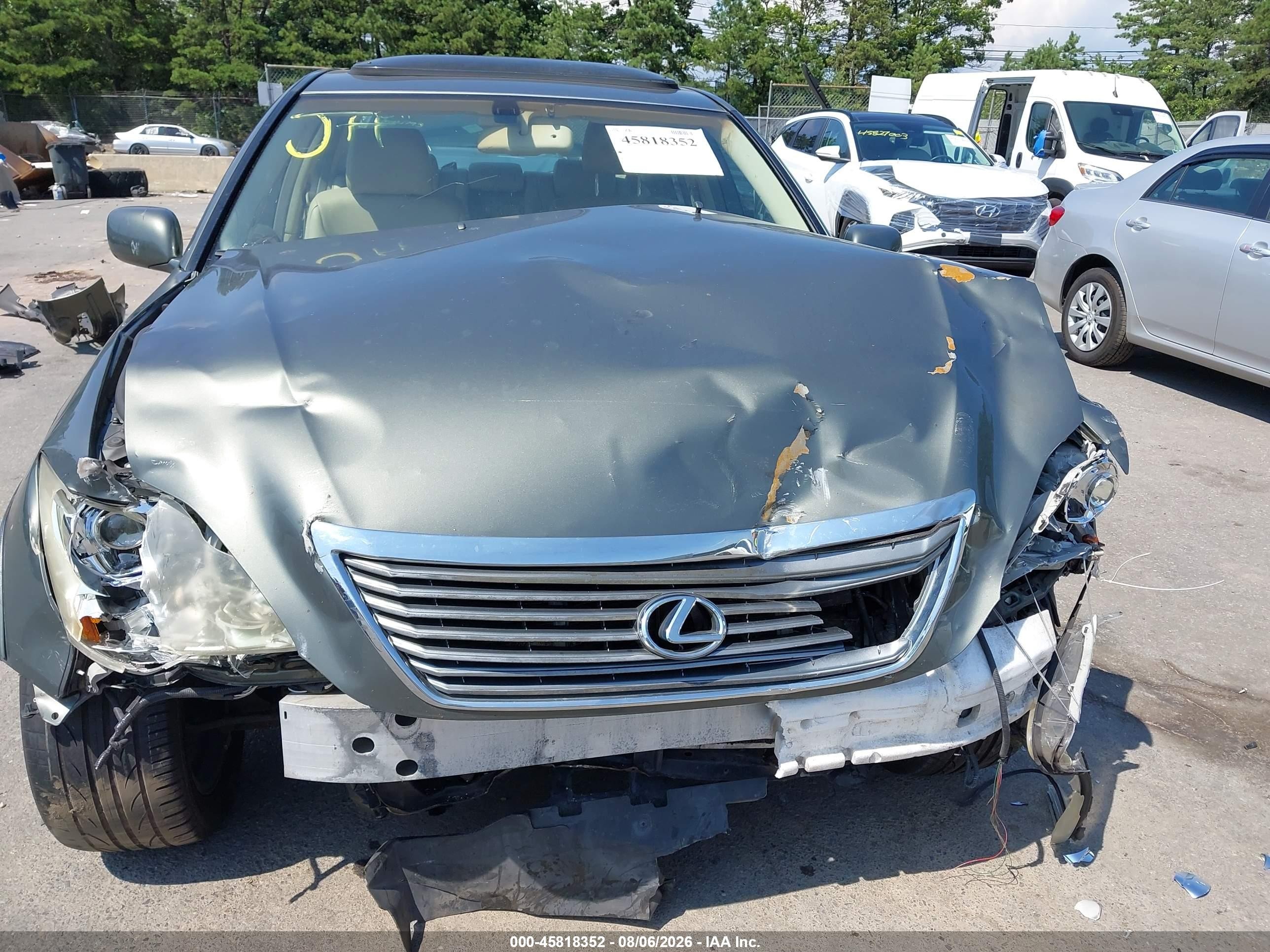 2006 Lexus Ls 430   Green vin: JTHBN36F365046049