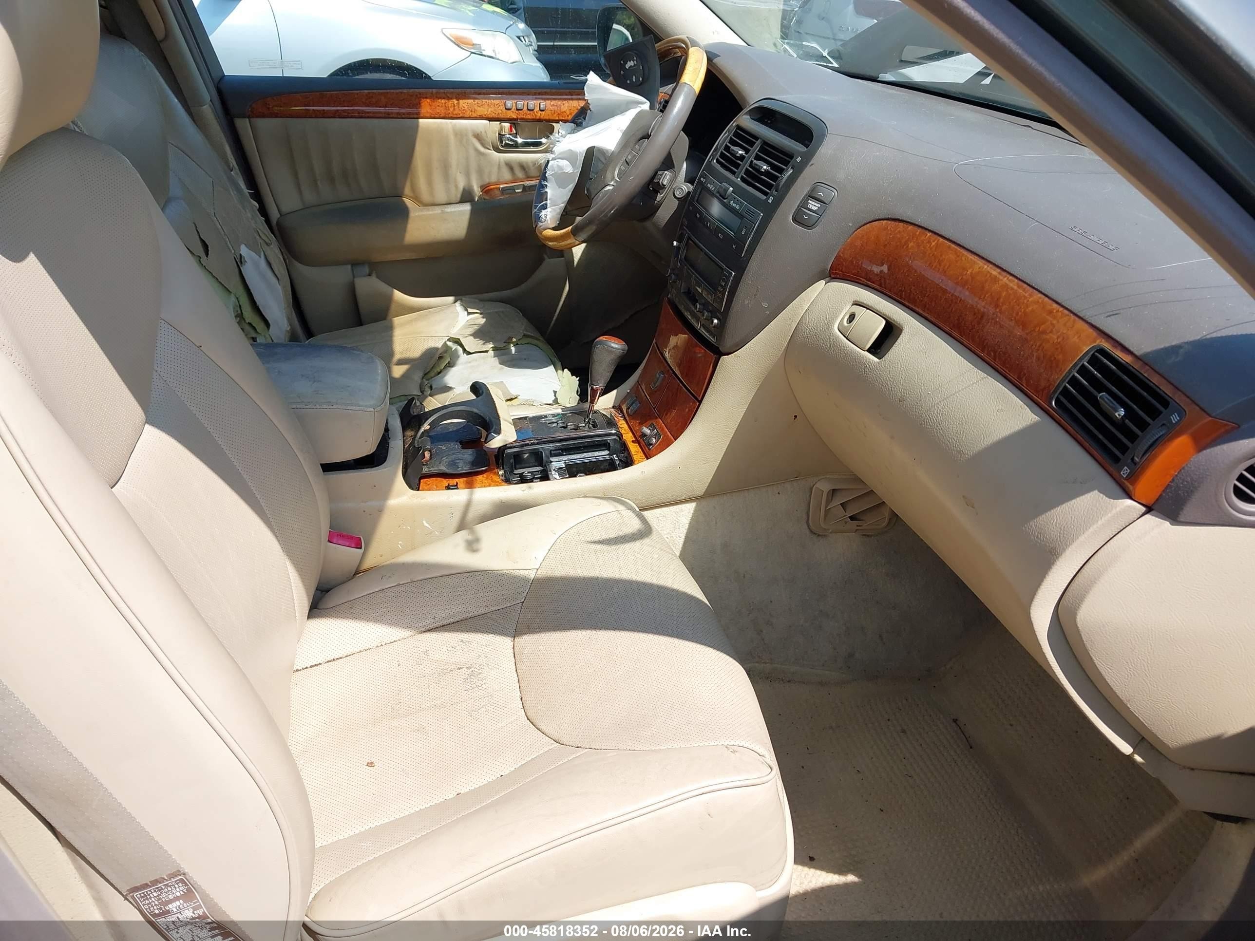 2006 Lexus Ls 430   Green vin: JTHBN36F365046049