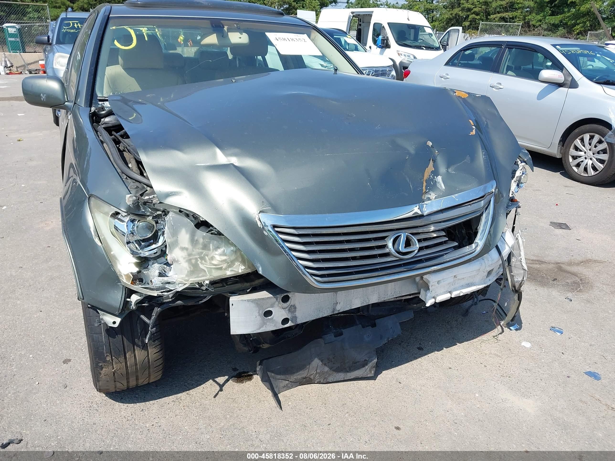 2006 Lexus Ls 430   Green vin: JTHBN36F365046049