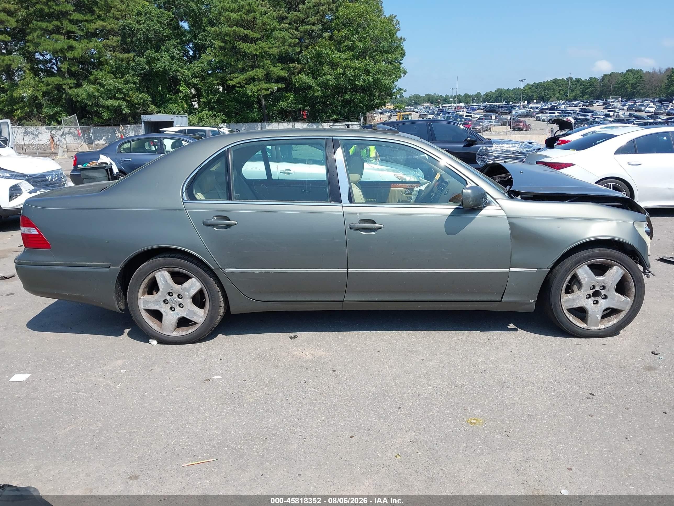 2006 Lexus Ls 430   Green vin: JTHBN36F365046049