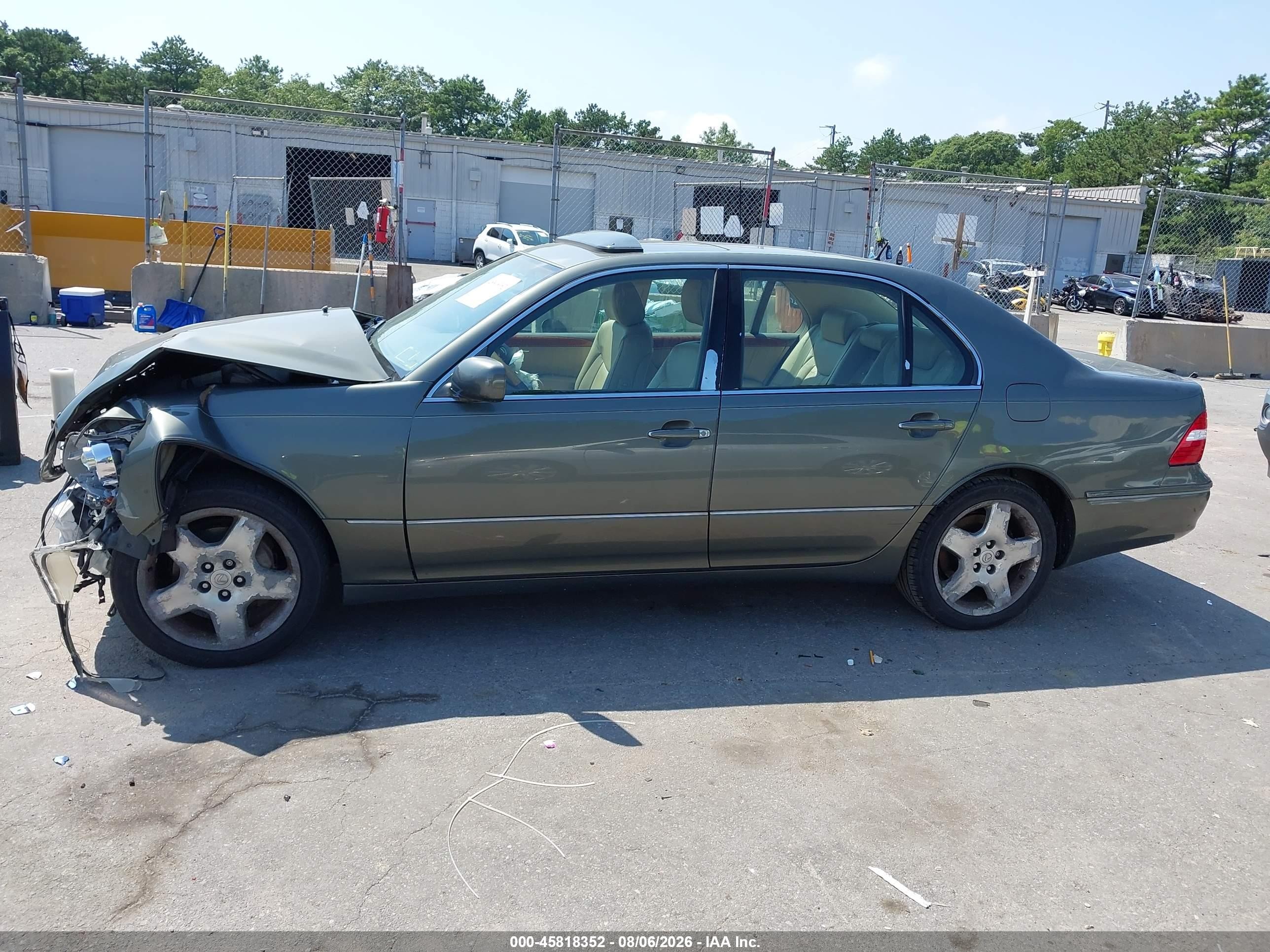 2006 Lexus Ls 430   Green vin: JTHBN36F365046049