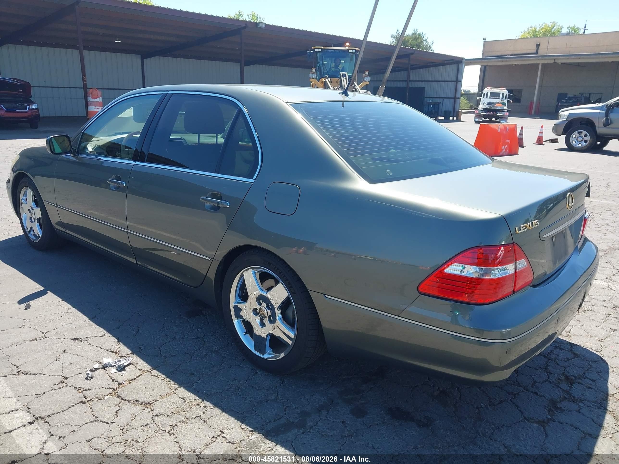 2006 Lexus Ls 430 Серый vin: JTHBN36F365048786