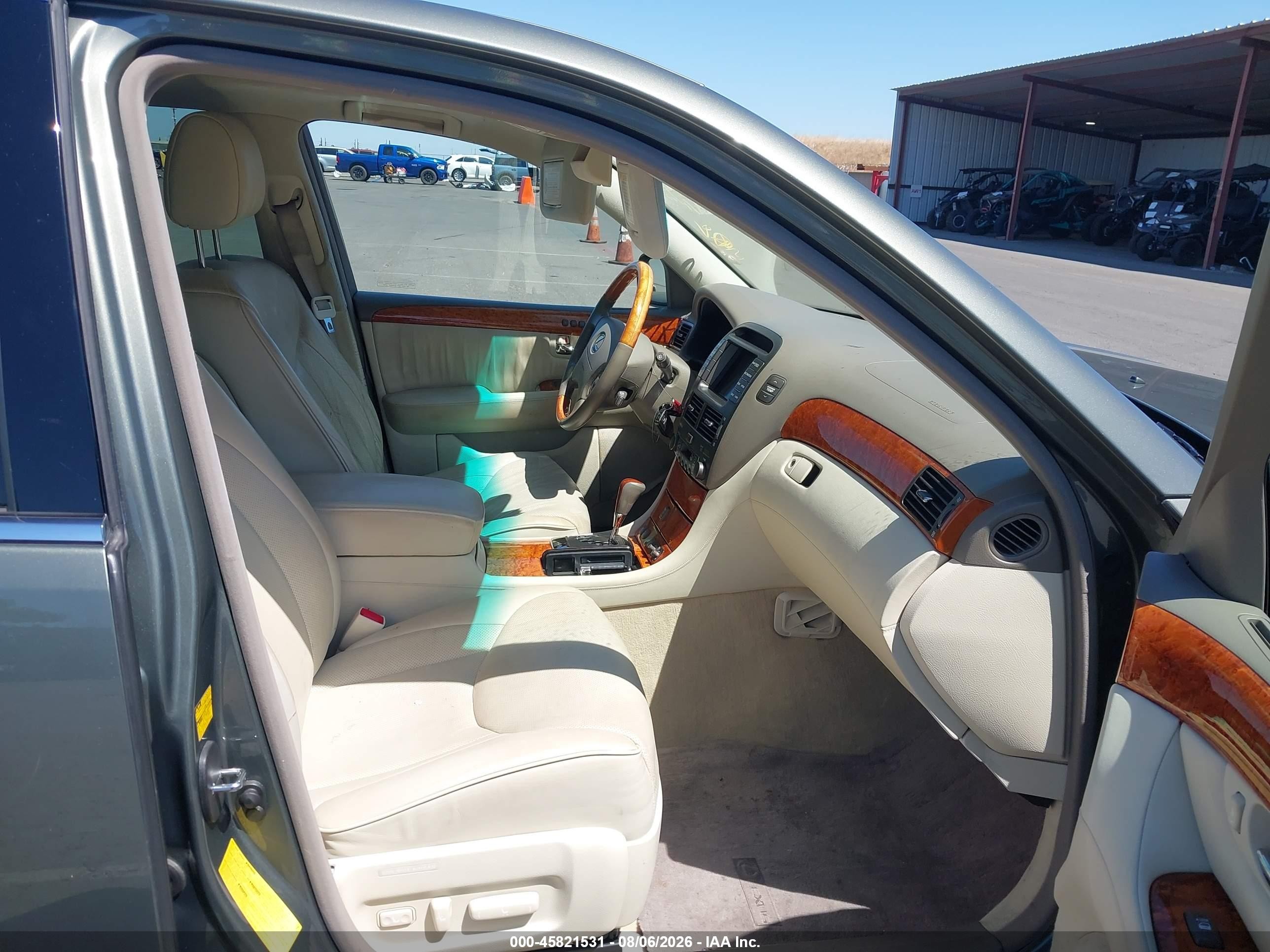 2006 Lexus Ls 430 Серый vin: JTHBN36F365048786