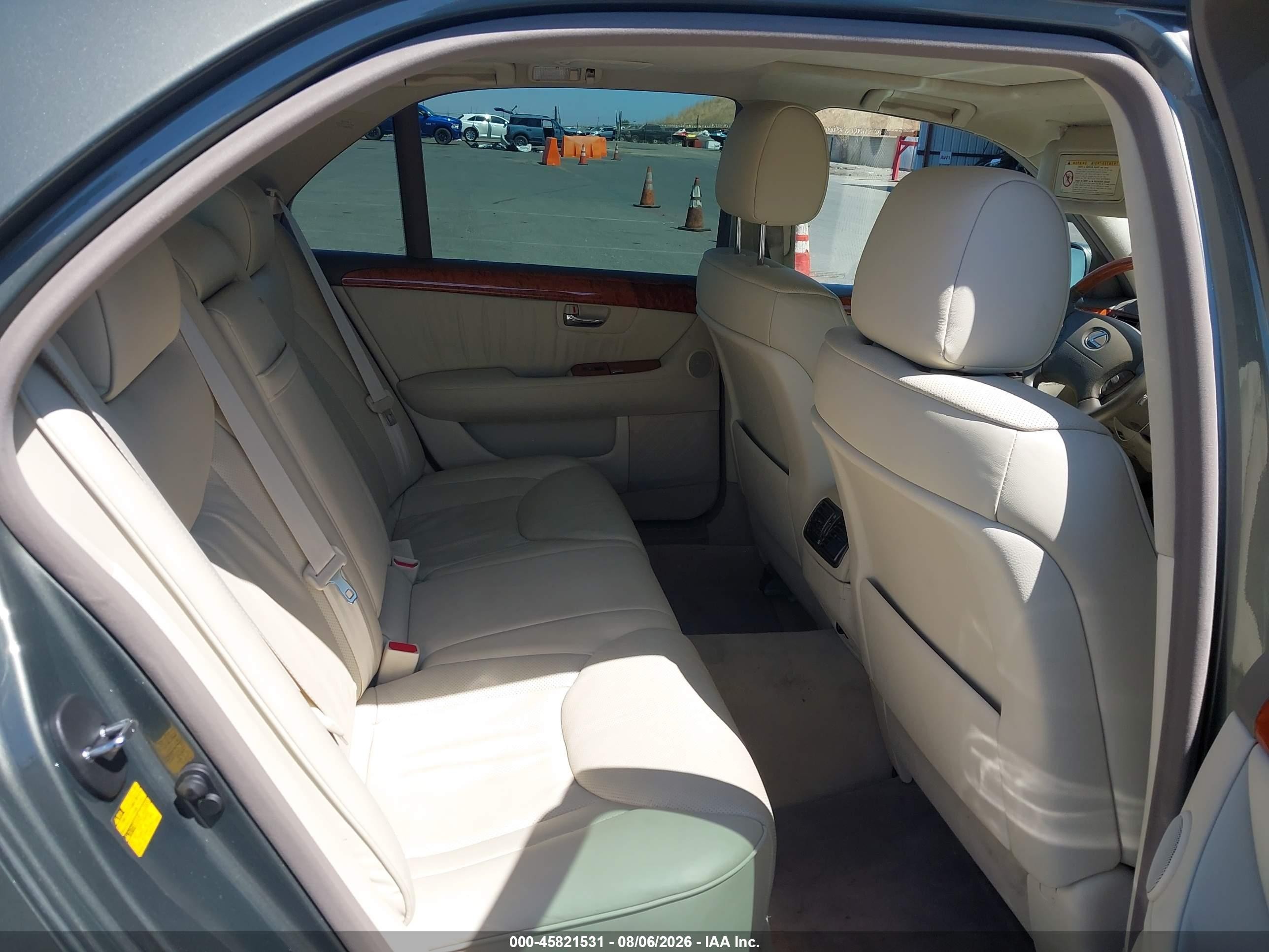 2006 Lexus Ls 430 Серый vin: JTHBN36F365048786