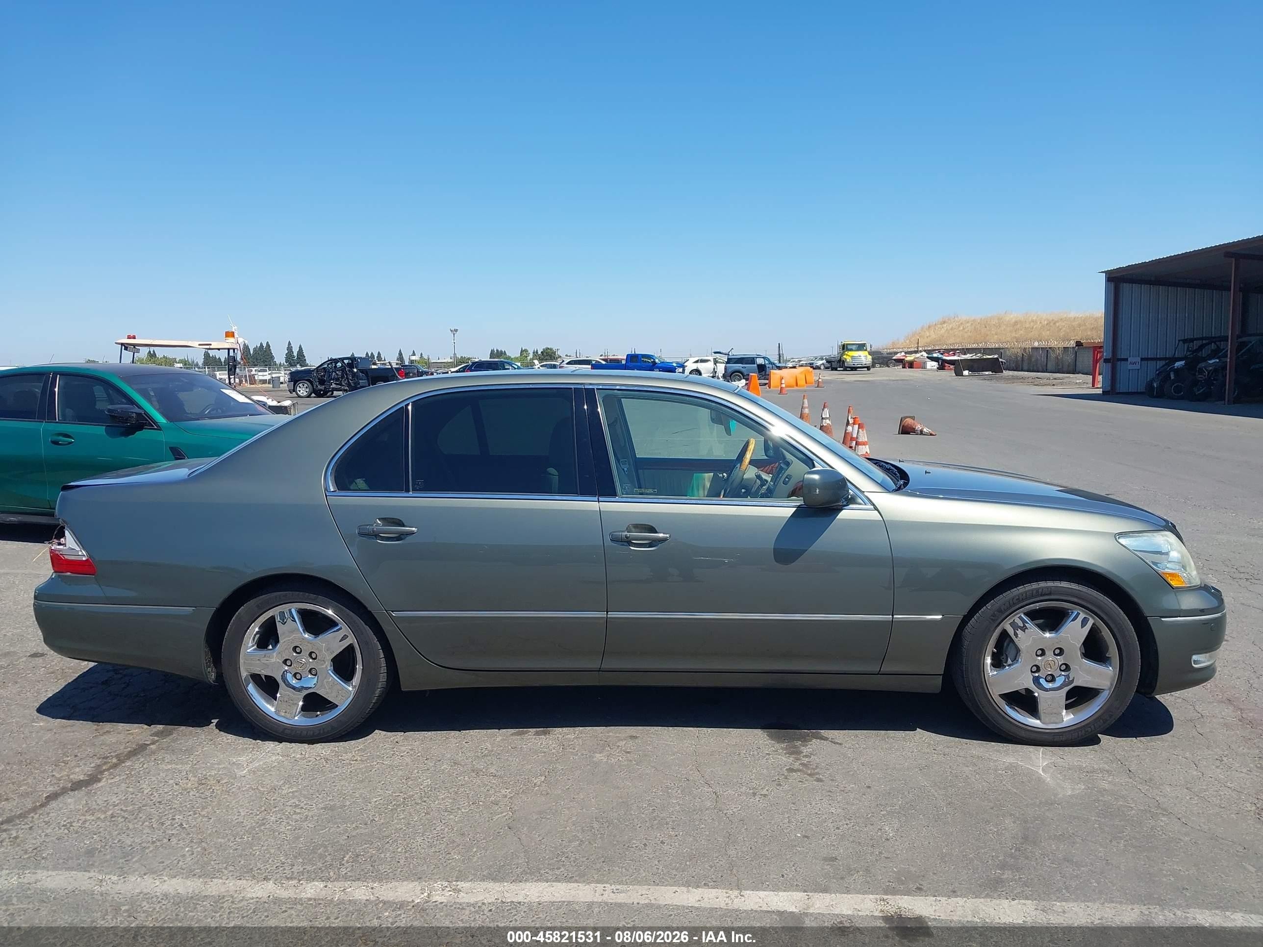 2006 Lexus Ls 430 Серый vin: JTHBN36F365048786