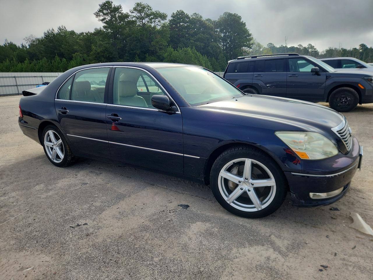 2006 Lexus Ls 430 Blue vin: JTHBN36F365053826