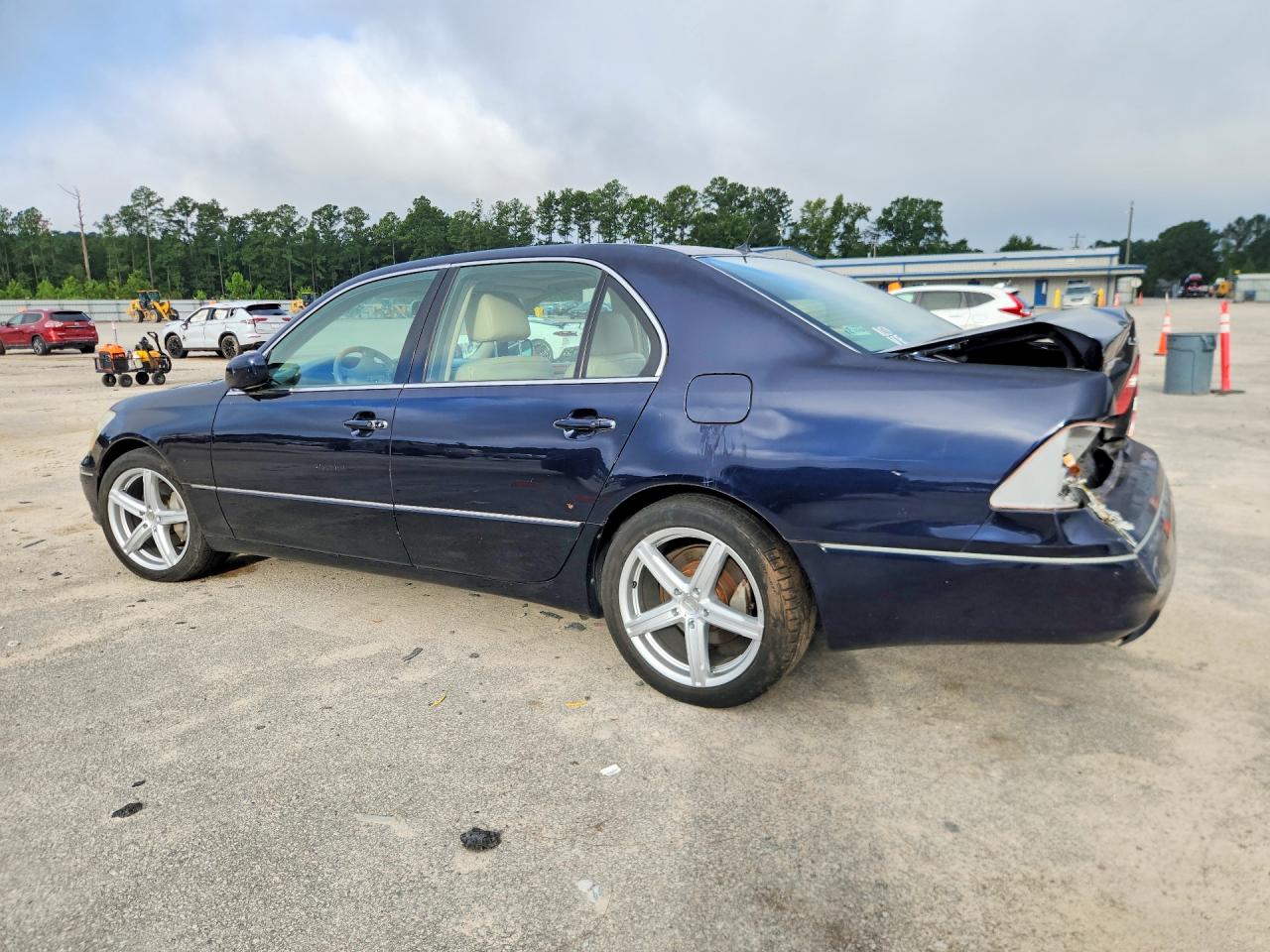 2006 Lexus Ls 430 Blue vin: JTHBN36F365053826