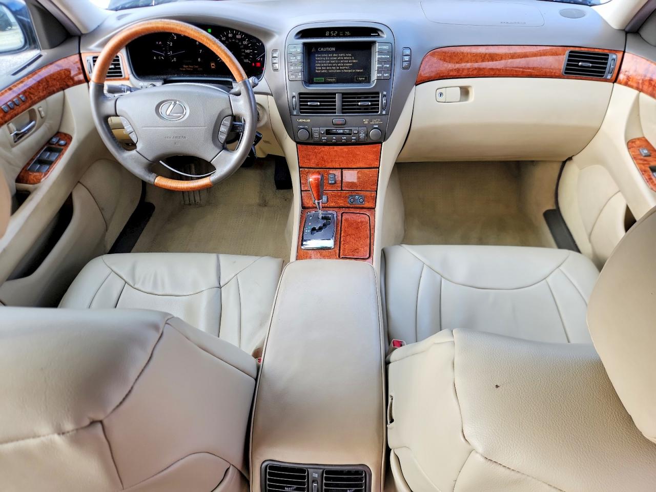 2006 Lexus Ls 430 Blue vin: JTHBN36F365053826