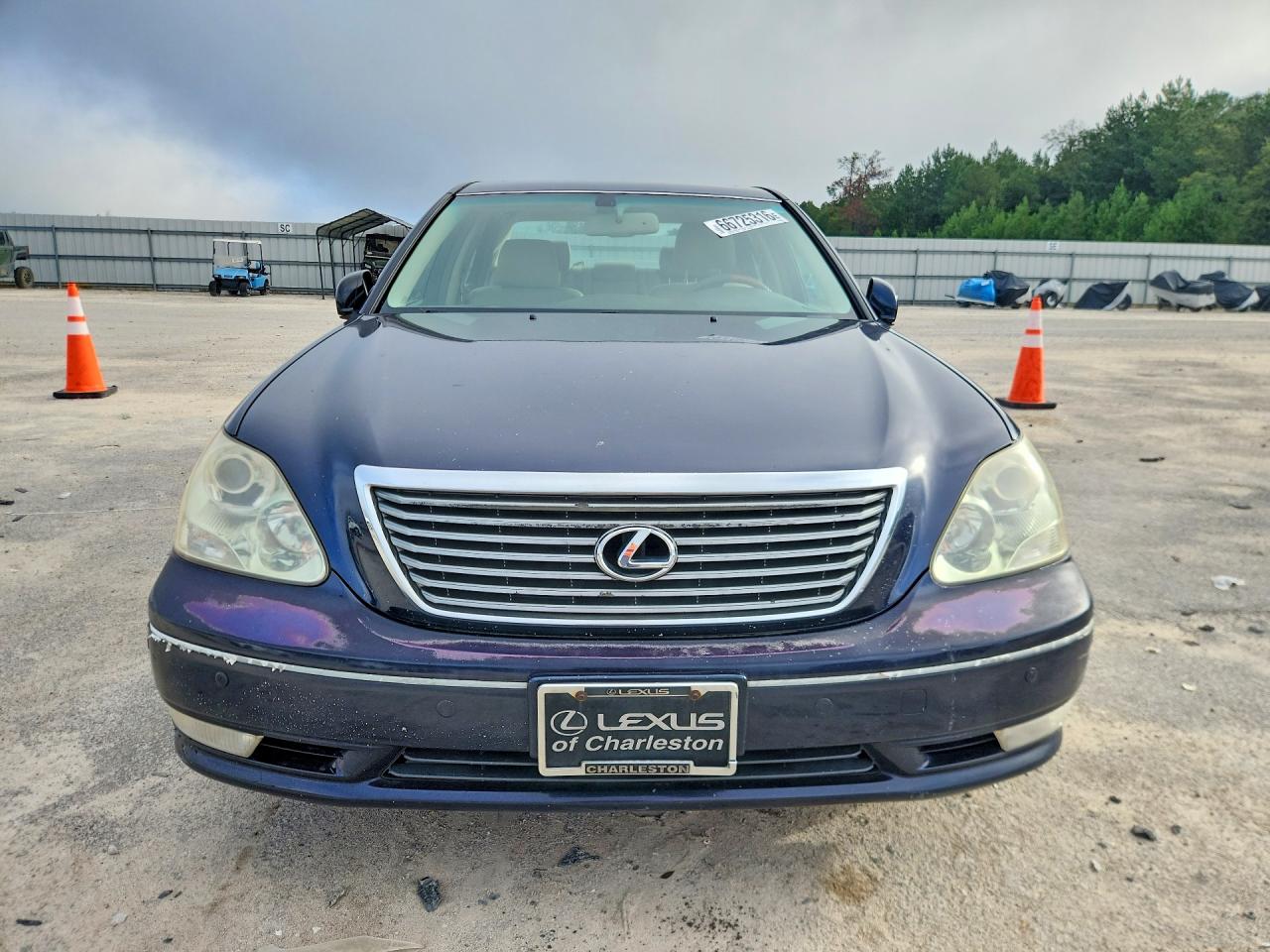 2006 Lexus Ls 430 Blue vin: JTHBN36F365053826