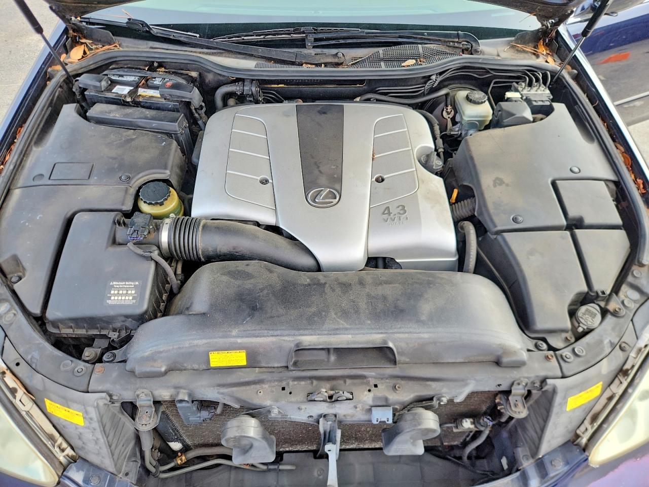 2006 Lexus Ls 430 Blue vin: JTHBN36F365053826