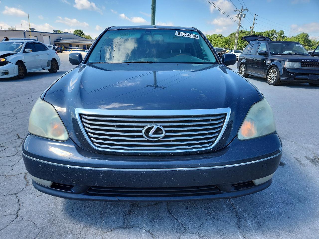 2006 Lexus Ls 430 Blue vin: JTHBN36F365053910