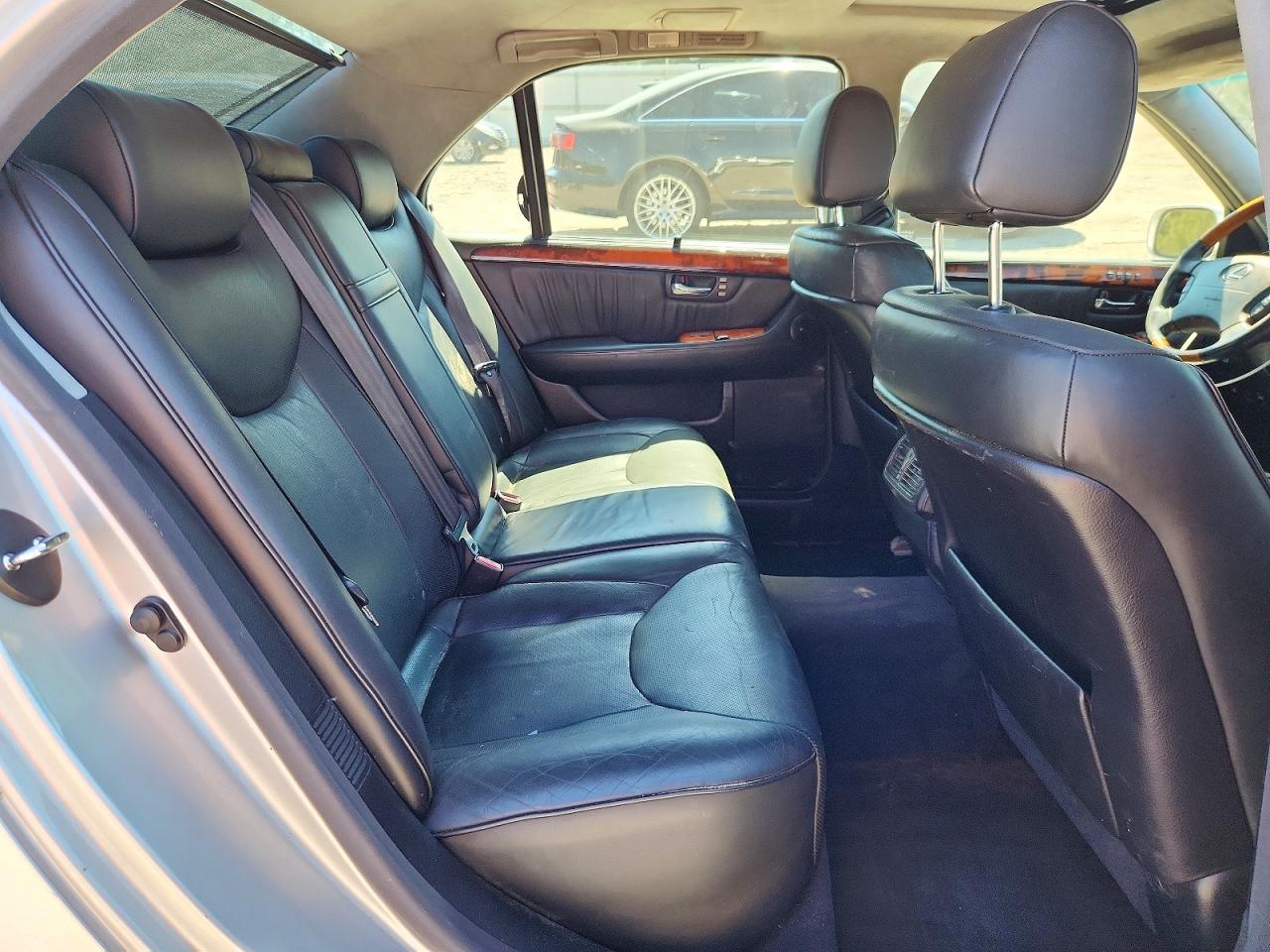 2004 Lexus Ls 430 Silver vin: JTHBN36F440133405