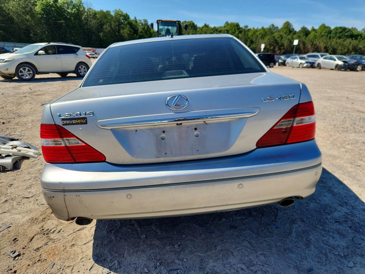 2004 Lexus Ls 430 Silver vin: JTHBN36F440133405