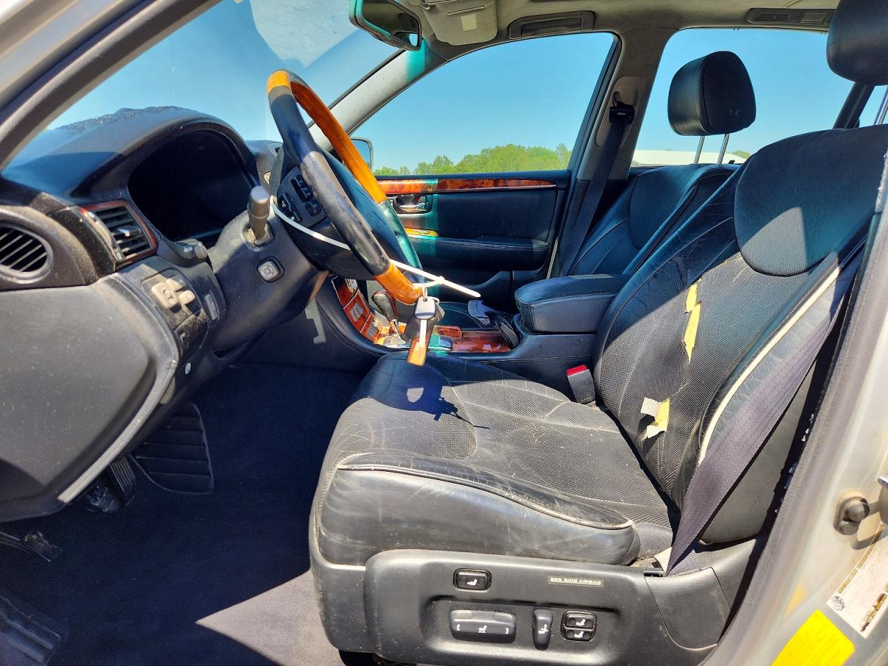 2004 Lexus Ls 430 Silver vin: JTHBN36F440133405