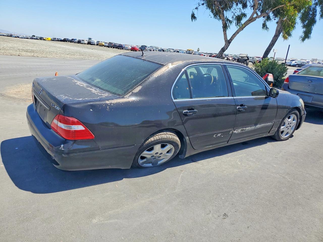 2004 Lexus Ls 430 Black vin: JTHBN36F440146106