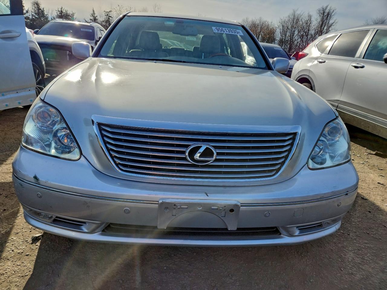 2004 Lexus Ls 430 Silver vin: JTHBN36F440162063