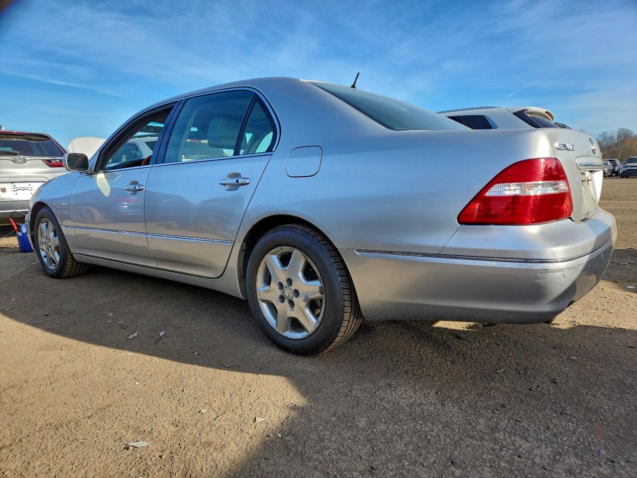 2004 Lexus Ls 430 Silver vin: JTHBN36F440162063