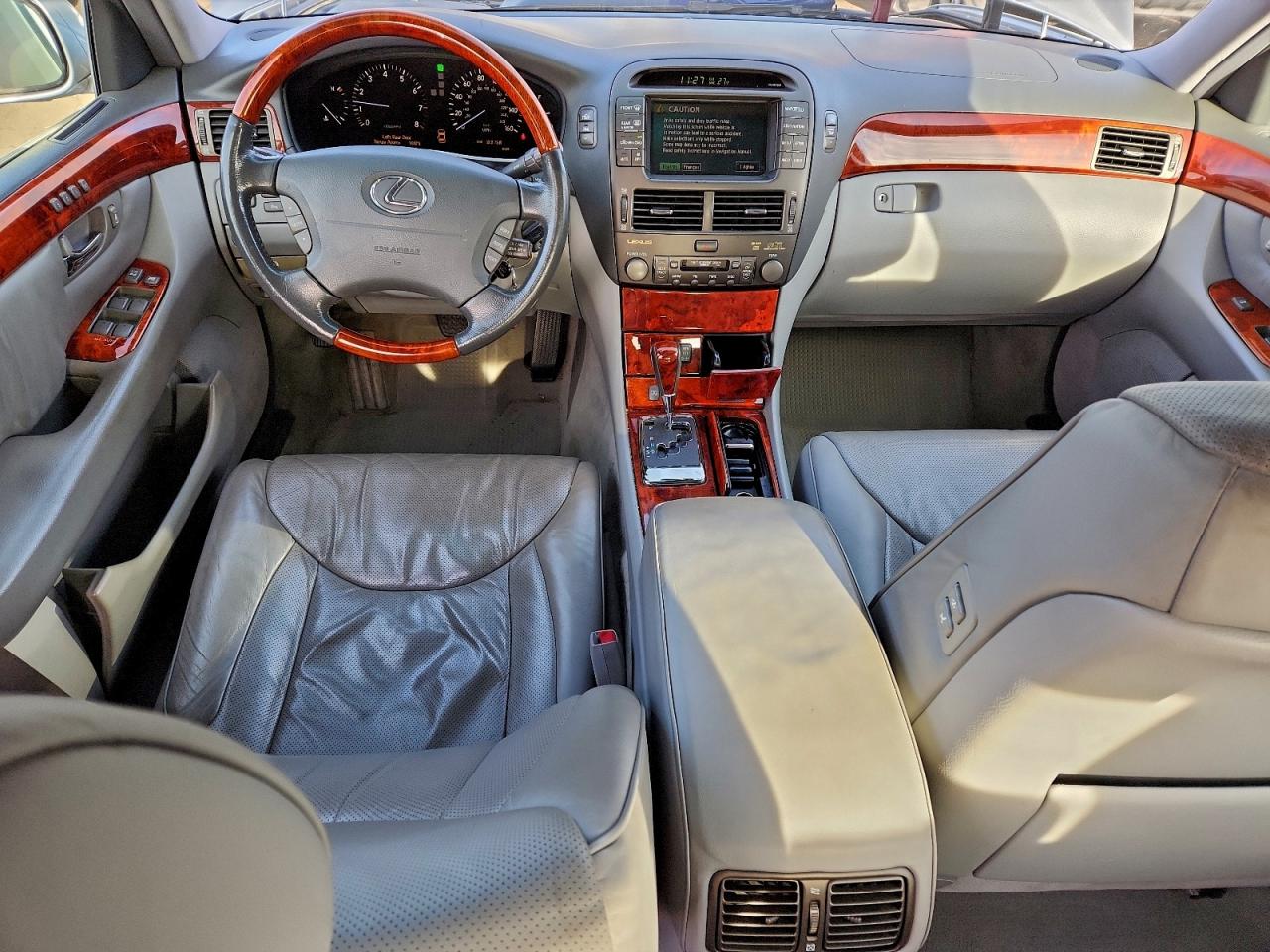 2004 Lexus Ls 430 Silver vin: JTHBN36F440162063