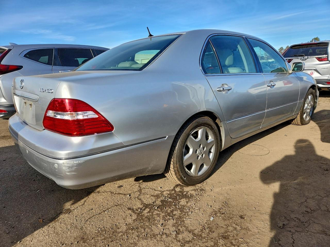 2004 Lexus Ls 430 Silver vin: JTHBN36F440162063